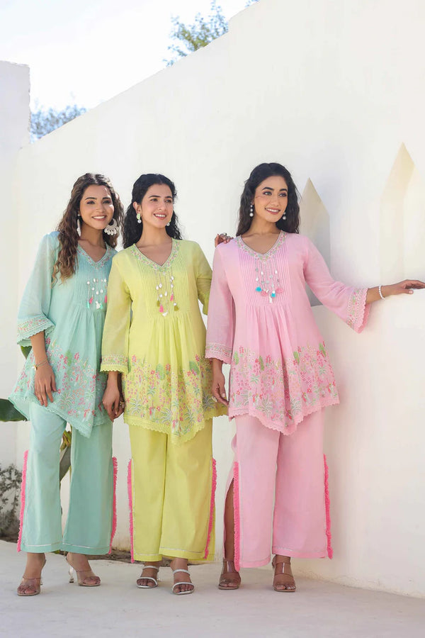 RIWAA MUL COTTON CO-ORD SET